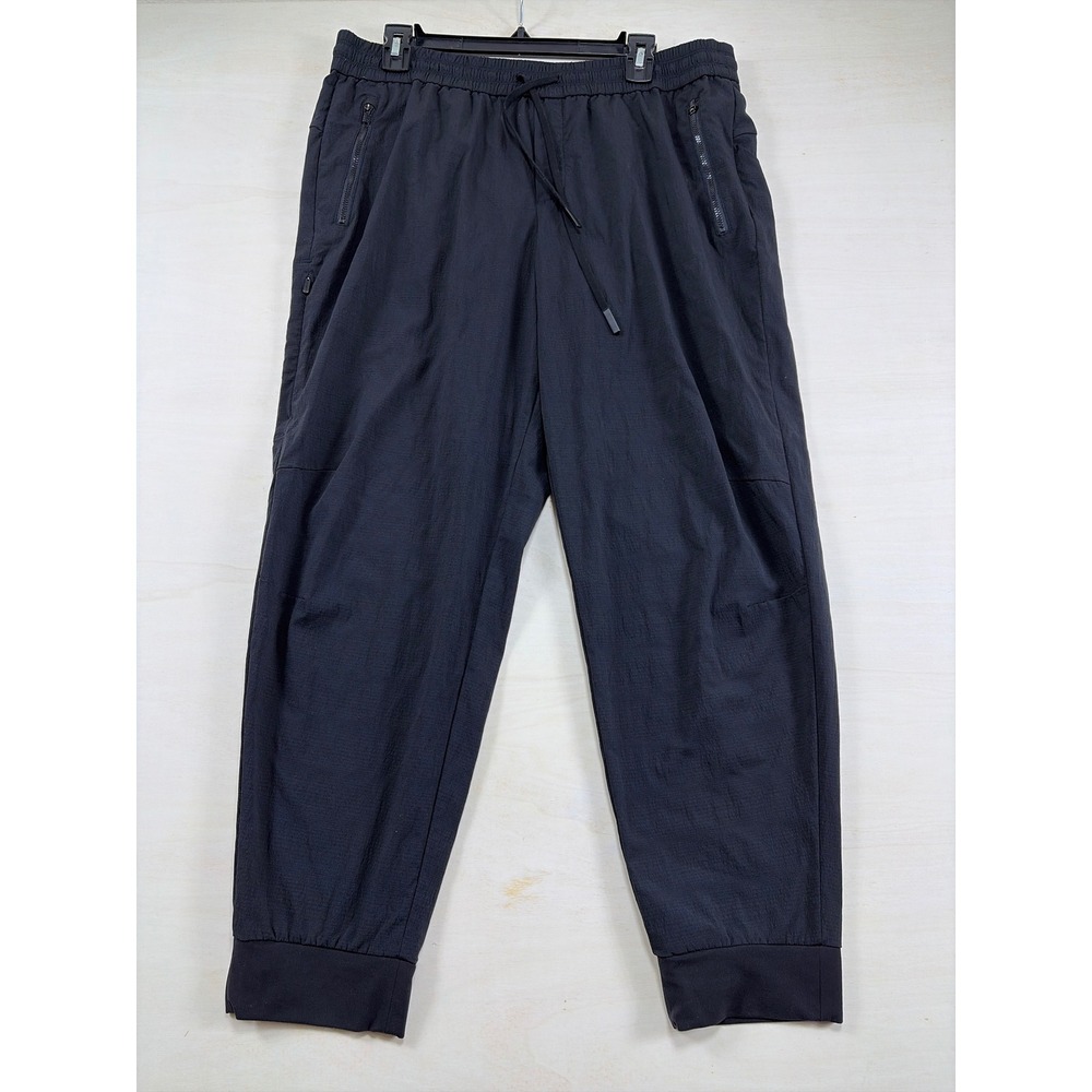 Athleta Trekkie North Joggers Black Ripstop Hiking Pants Large